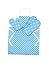 Rushbrookes Flamenco Double oven glove Blue