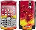 Hellbound Design Protective Skin Decal Faceplate for Blackberry Curve 8300/ 8310/ 8320 Cell Phones