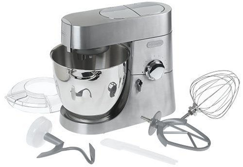 DeLonghi DSM7 Esclusivo 7-Quart Stand Mixer, Brushed Aluminum
