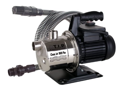 T.I.P. 30094 Gartenpumpe Cleanjet 1000 Plus mit Kit T.I.P. 30094 Gartenpumpe Cleanjet 1000 Plus mit Kit