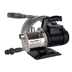 T.I.P. 30094 Gartenpumpe Cleanjet 1000 Plus mit Kit
