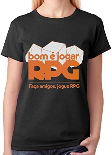 Women's Crew Neck Tee Dados Amigos Rpg Womens Tees Black S