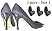 Flash on Heels Heel Replacements or Protectors - 3 Pairs - 1 Size