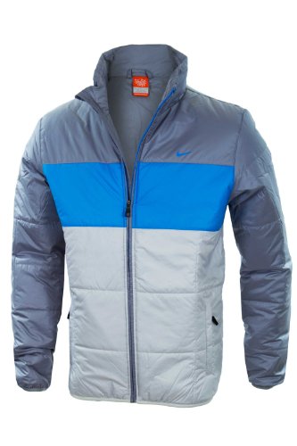 Nike Mens Bomber Jacket, Size L, Colour Blue Bestseller