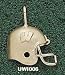 Univ Of Wisconsin W Helmet Charm/Pendant -14K/10K, Stainless Steel or Gold Plated