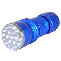 Neiko 'Giant Light - Small Package' Flashlight - 21 LED! Cool Blue