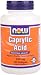 NOW Foods Caprylic Acid 600mg, 100 Softgels