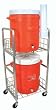 Gym Water Cooler Cart W/ 10 Gallon Cooler