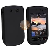 Silicone Skin Case for BlackBerry Torch 9800, Black