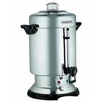 Hamilton Beach D50065 Commercial 60-Cup Stainless-Steel Coffee Urn, Silver