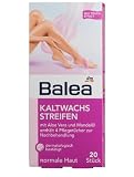 Balea Körper Kaltwachsstreifen, 2er Pack (2 x 20 Stück)