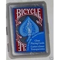 BICYCLE CLEAR PLASTIC PLAYING CARDS