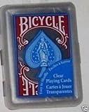 BICYCLE CLEAR PLASTIC PLAYING CARDS