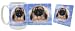 Pekingese Mug & Coaster Gift Box Combo - Dog/Puppy/Canine Edition Beverage Drinkware