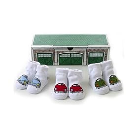 : Dolly and Dimples *My First Wheels3 pk Booties in Gift Box