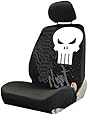 Plasticolor 006935R01 Marvel 'Punisher' Low Back Bucket Seat Cover