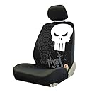 Plasticolor 006935R01 Marvel 'Punisher' Low Back Bucket Seat Cover