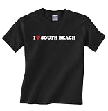 Gildan I Love South Beach T-Shirt