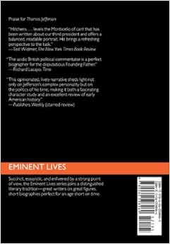 Thomas Jefferson Author of America (Eminent Lives