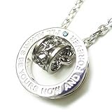 close to me ブルーダイヤ ダブルリングネックレス ブラック SN13-041