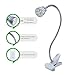 Plant Grow Light, Amyhomie 5W Led Goose Neck Desk Grow Lights With Spring Clamp for Indoor Succulent/Hydroponic/Pot Plants