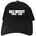 Baseball Cap Black  SUPER STAR Ball Hockey  Sports