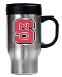 NCAA North Carolina State Wolfpack 16-Ounce Stainless Steel Travel Mug