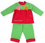AGATHA RUIZ DE LA PRADA "Fuxia" Baby Mädchen Jogging Anzug Fleece (Grün)
