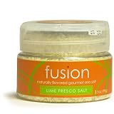 Fusion Artisan Gourmet Naturally Flavored Sea Salt - Lime Fresco - 3.5oz