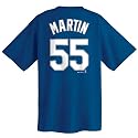 Russell Martin Los Angeles Dodgers Name and Number T-Shirt