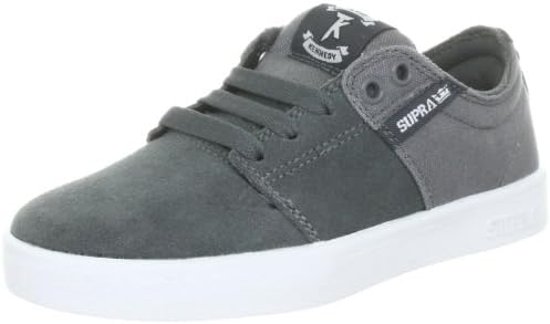 Supra TK Low Stacks Skate Shoe - Men's Charcoal, 8.0
