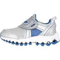 Children's K-Swiss Tubes Race 100 VLC (Silver-Snorkel/Blue)