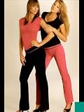 Turquoise Womens Yoga Pants - MEDIUM