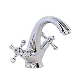 FREUER Bellissimo Semplici Collection: Classic Bathroom Sink Faucet, Polished Chrome