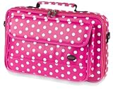 Oliepops Hot Pink Polka Dot Net Book Case