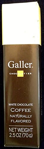 Galler White Chocolate Coffee Bar 70g (6-pack)