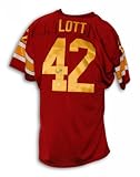 Autographed Ronnie Lott USC Maroon Throwback Jersey