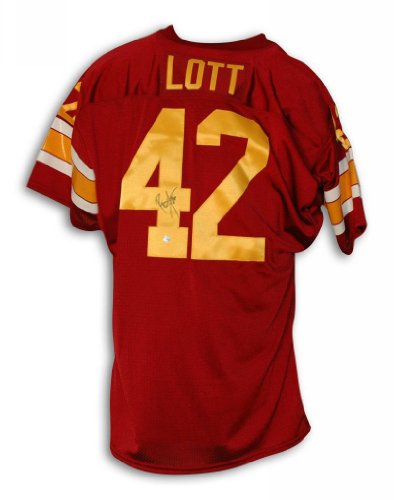 Ronnie Lott Autographed USC Maroon Throwback Jersey