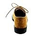 FOREVER GD61 Women's Lace Up Low Chunky Heel Casual Oxford Shoes
