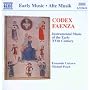 Codex Faenza (Instrumentalmusik des fr�hen 15. Jahrhunderts)