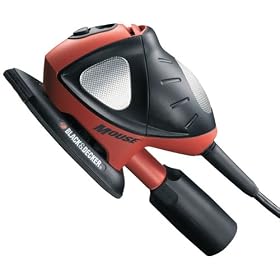 Black & Decker KA165GTK Gel Tech Mouse Sander with Accessories