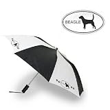 Compact Travel Umbrella featuring the Beagle (1.5 X 1.5 X 14 inches)