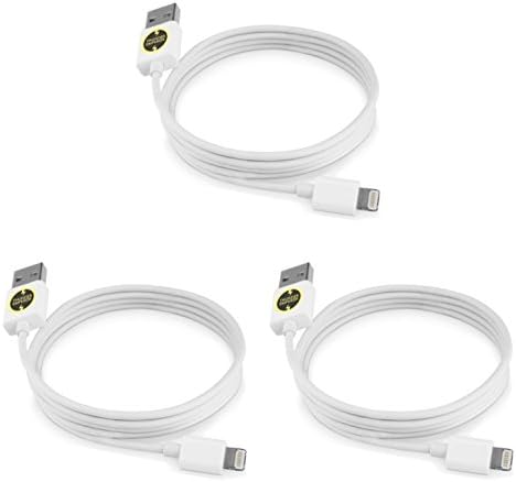 Thunder Emperor 3x High Quality USB for Iphone 5,5c,5s / Ipad Air,4,mini / Ipod Touch 5g,nano 7g IOS 7 Compatible (White)