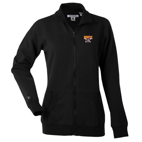 Pittsburgh Pirates Women's Revolution Track Jacket By Antigua Medium