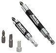 Makita 784810-A-A 4-5/8-Inch Bit Tip Holder and 3-1/8-Inch Bit Tip Holder with #2 Phillips Bit Tip and Slotted Bit Tip