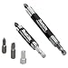 Makita 784810-A-A 4-5/8-Inch Bit Tip Holder and 3-1/8-Inch Bit Tip Holder with #2 Phillips Bit Tip and Slotted Bit Tip