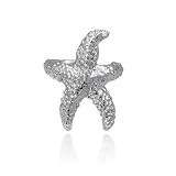 Bling Jewelry 925 Sterling Silver Nautical Ocean Sea Starfish Ear Cuff Right Ear