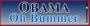 Obama Oh Bummer - 2008 Presidential Election Bumper Stickers (Medium 10x2.8 in.)