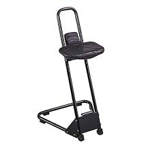 Height Adjustable Stool with Footrest