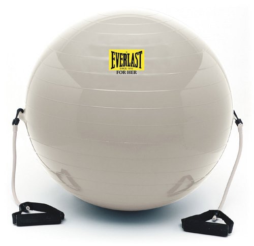 Everlast for Her Pilates Ball with Resistance Tubing and DVD